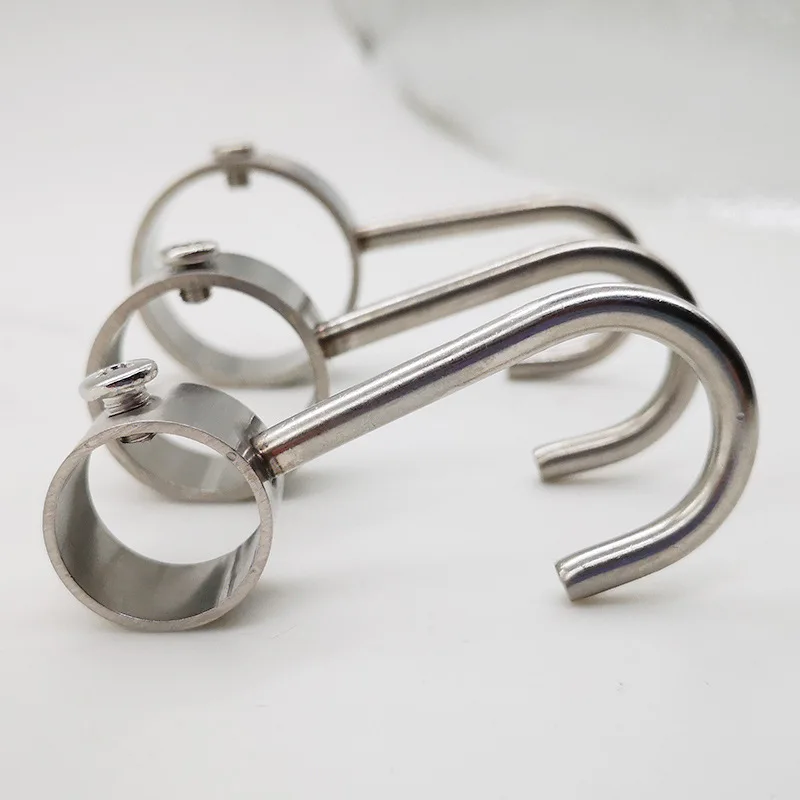

Thick Stainless Steel Hook Case Tube Activity Sky Hook Splittable China Mobile's Clothes Drying Lifting Hook Knife Hanging Stora