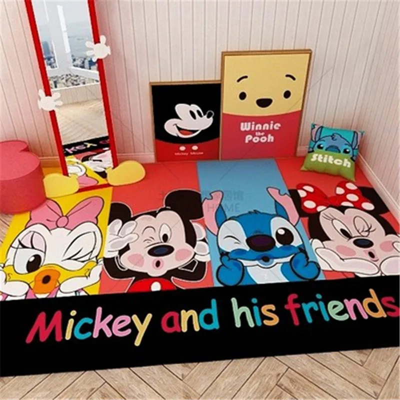 tapete para sala de estar mickey minnie