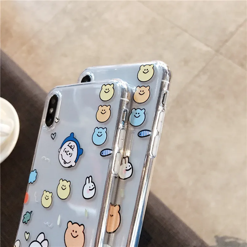 Японский Корейский мультфильм Charlie Коричневый чехол для телефона для iPhone 11 11Pro MAX X XS MAX XR 6 6S 7 8 Plus Мягкий ТПУ чехол s Coque Fundas
