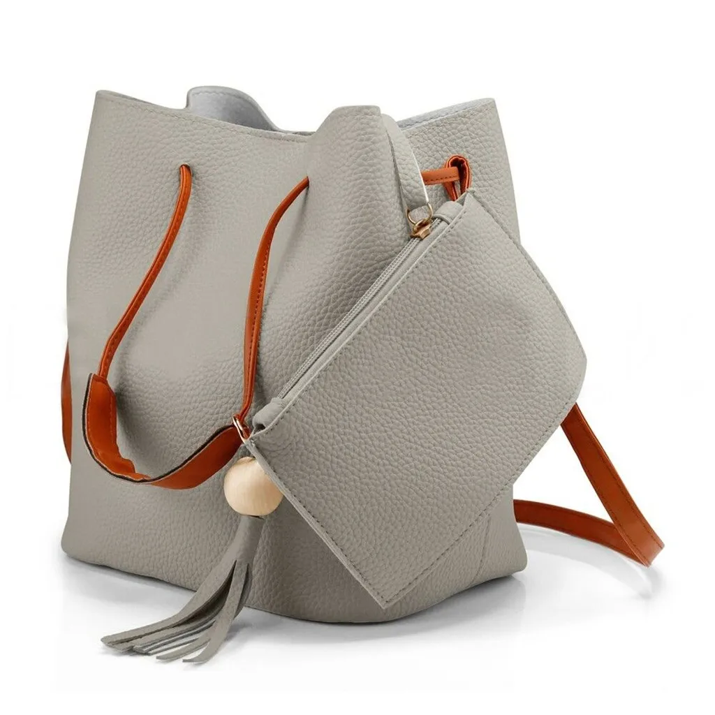 Женская сумка на плечо с кисточками, сумка через плечо, сумки высокого качества, прочные сумки#9