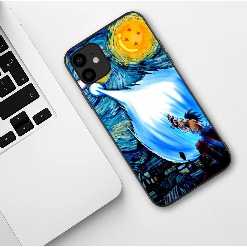 Япония Dragon Ball Z Супер Гоку драгонболл зет чехол для iPhone X XR XS Max 8 7 плюс 6 6s плюс 11 Pro Max 5,8 6,1 6,5 дюймов