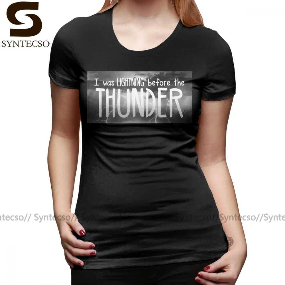 Футболка с изображением молнии Thunder Imagine Dragons большая белая женская футболка