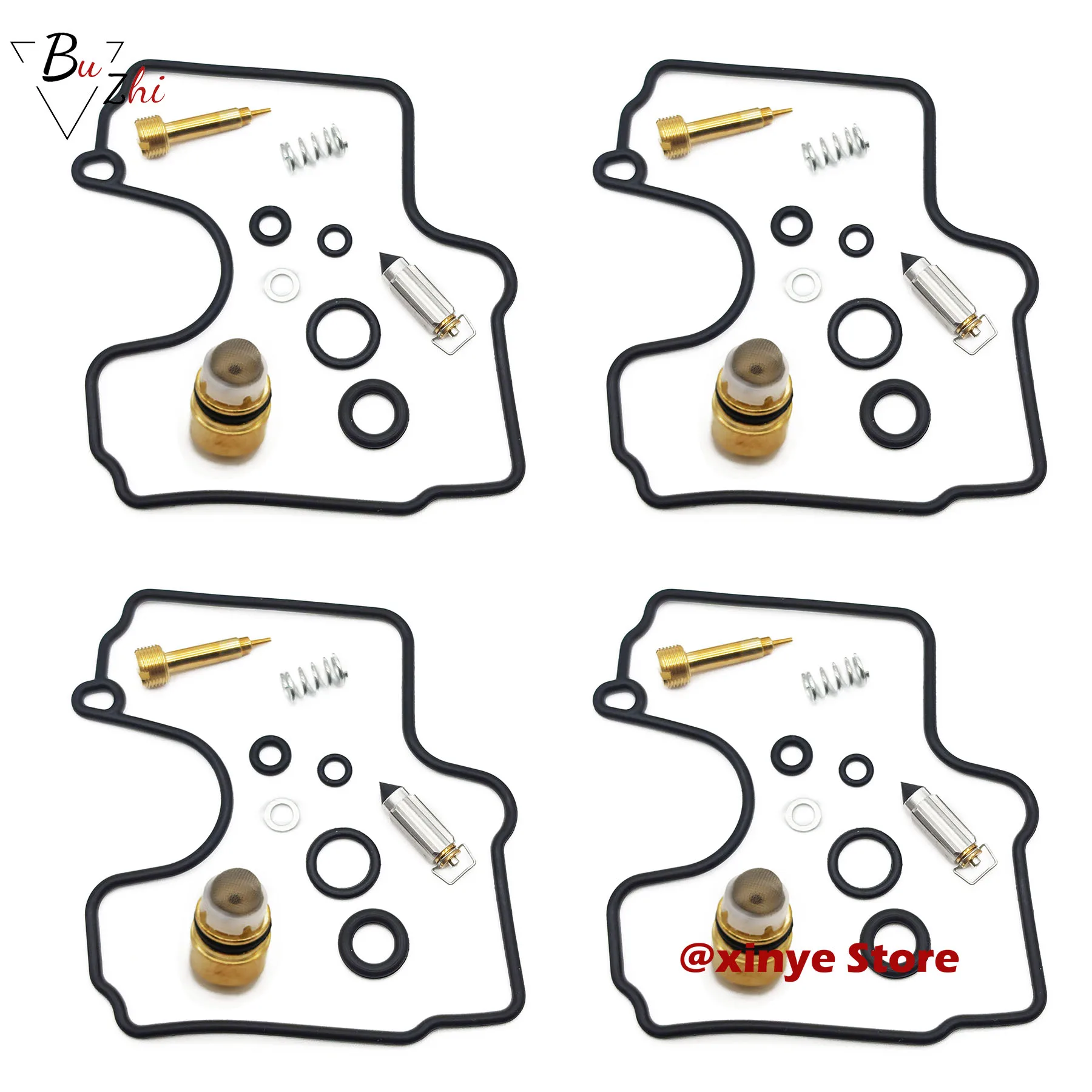 Motorcycle carburetor repair kit floating needle gasket parts for