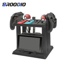 Многофункциональная башня для хранения игрового диска с переключателем, NS, подставка для хранения, держатель, кронштейн, контроллер для nintendo Switch, ручка