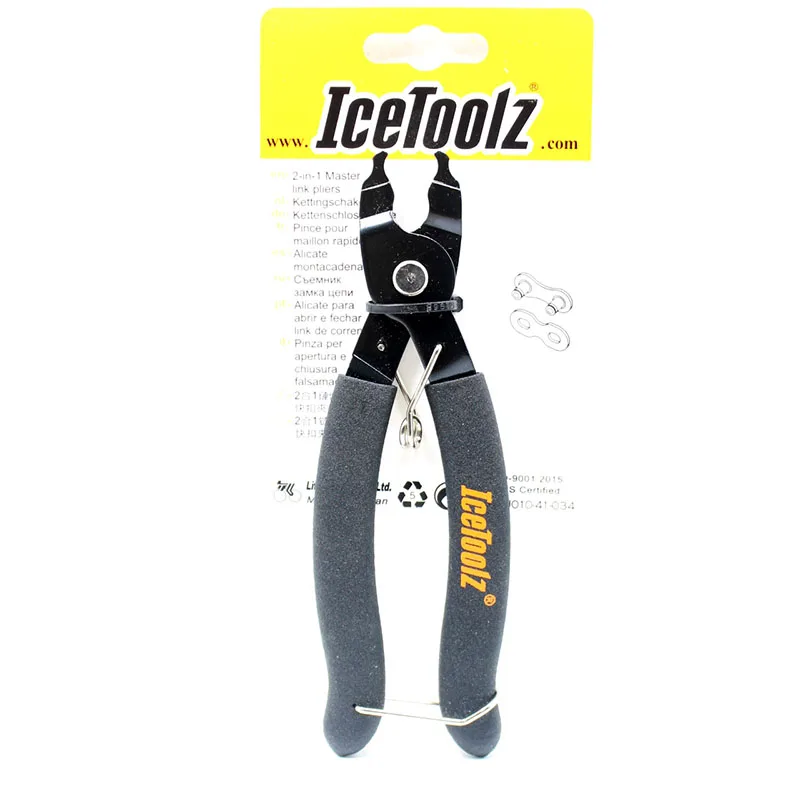 Black Master Link Chain Pliers IceToolz 