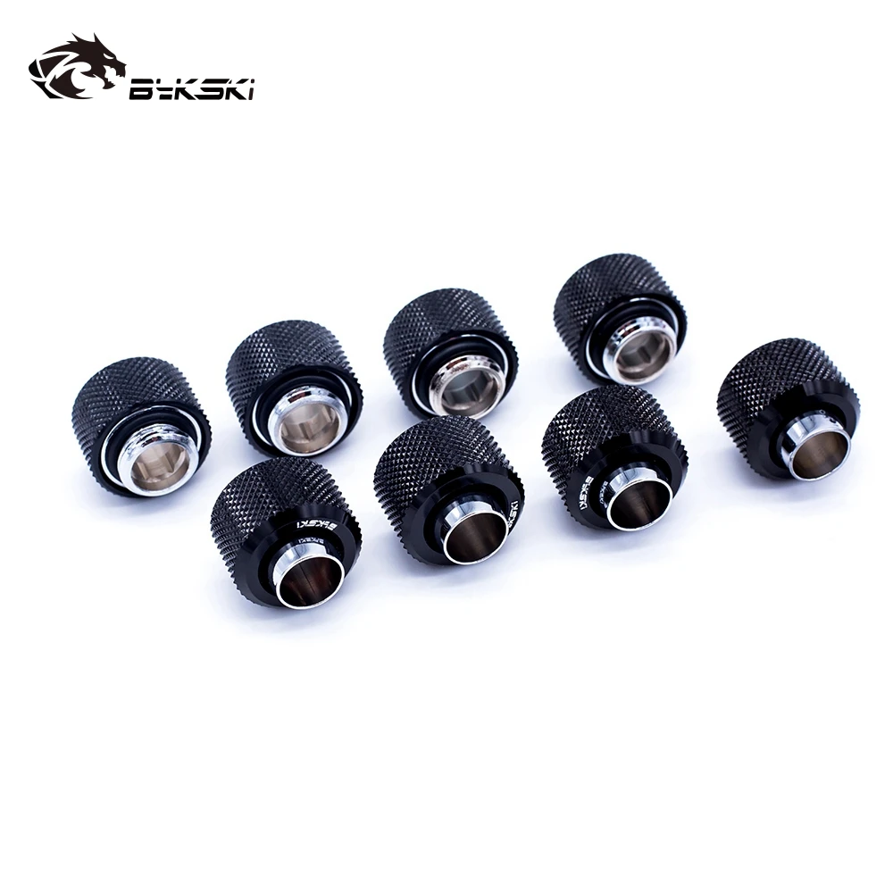 8pcs/lot Fitting use Inside Diameter 9.5+ Outside Diameter 12.7mm Hose 3/8"ID X 1/2"OD Tubing Hand Compression Connector Fitting