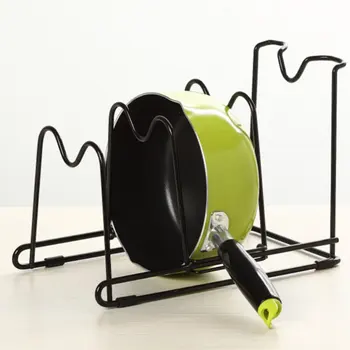 

Adjustable Rack Pot Lid & Pan Shelf Dish Drainer Shelves