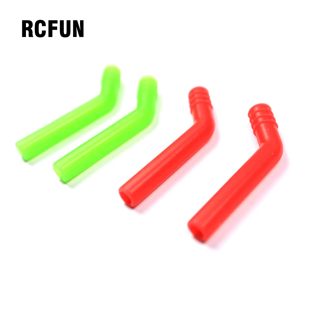 

2pcs Extension Silicone Tube For HSP trax hpi 1/10 1/8 Scale Models Nitro RC Car parts Exhaust Pipe High temperature Turn off