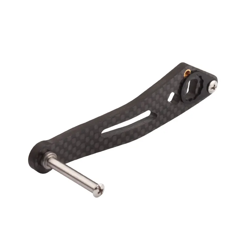 Kawa Fishing Reel Handle Carbon Fiber Materails Fishing Rocker Length 92mm Hole Size 8X5 And 7X4mm Suit For Abu/Daiw/Shima DIY