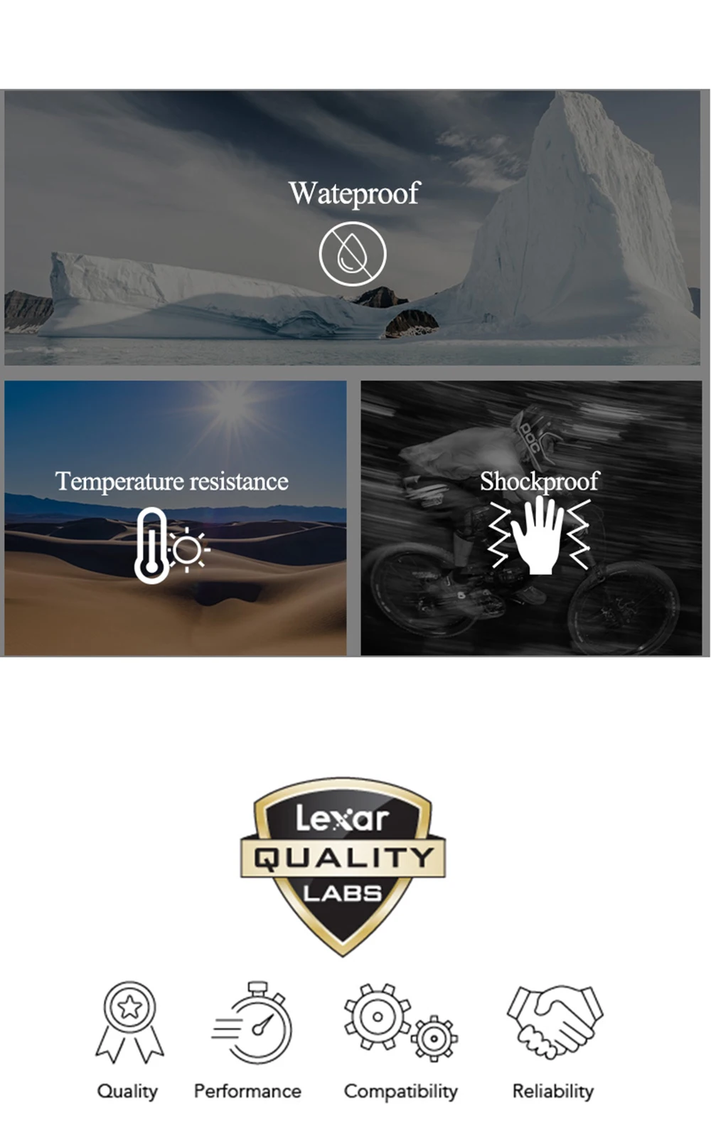 Lexar TF карта класс 10 SDHC 16 ГБ 32 ГБ Micro sd-карта SDXC 64 Гб 128 Гб карта памяти Высокоскоростная Флешка карта