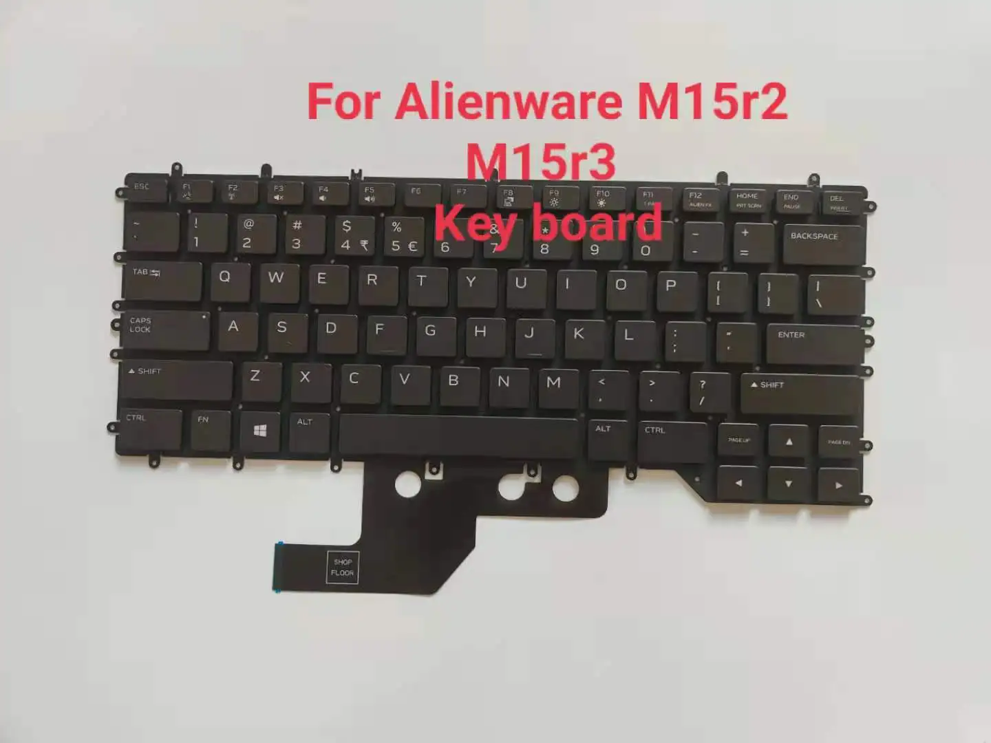 델용 RGB 키보드, 미국 노트북 부품, Alienware M15 R2 M15R3 P87F 0800DR 01 JVRC용, 신제품