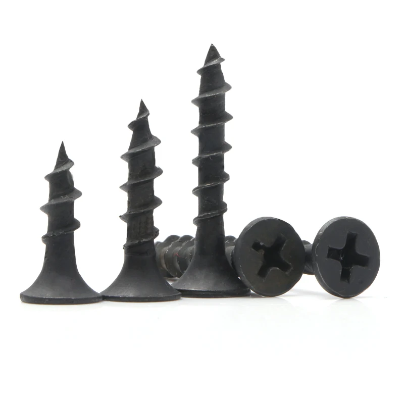 M4乾式壁ねじ強化炭素鋼黒リン乾式壁セルフタッピングねじm4 16 25 30 35 40 50 60 70ミリメートル Aliexpress 家のリフォーム