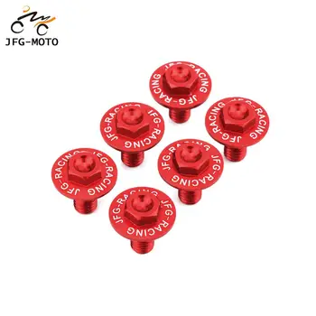 

CNC Front Fork Guard Bolt Screw For HONDA CR125R CR250R 97-07 CRF250R 04-20 CRF450R CRF250RX CRF450RX CRF250X CRF450X CRF450L