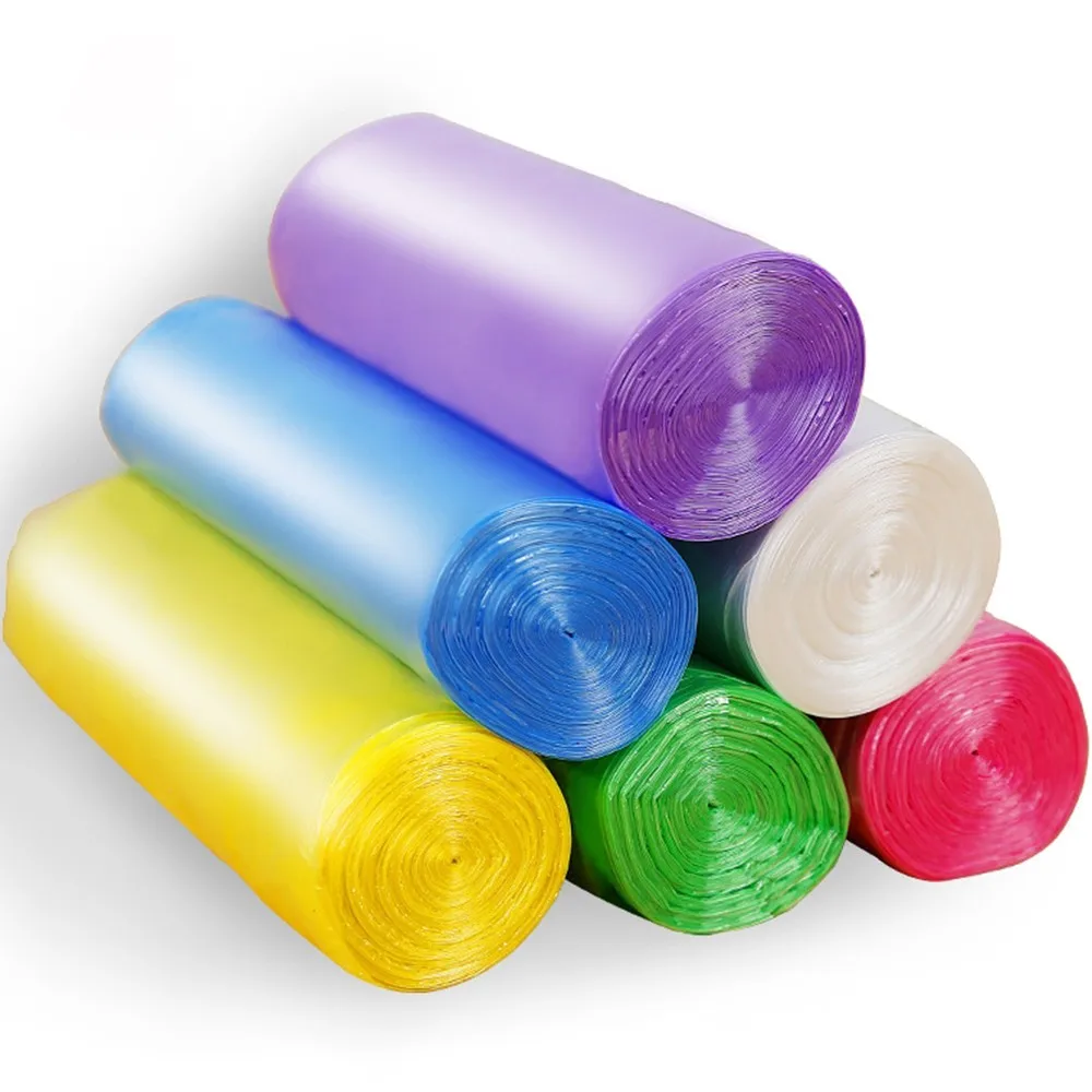 NEW Trash Bags Large Thick Garbage Bag Household Disposable Black Plastic Storage Bag Kitchen Bathroom Garbage Bag 45*50cm