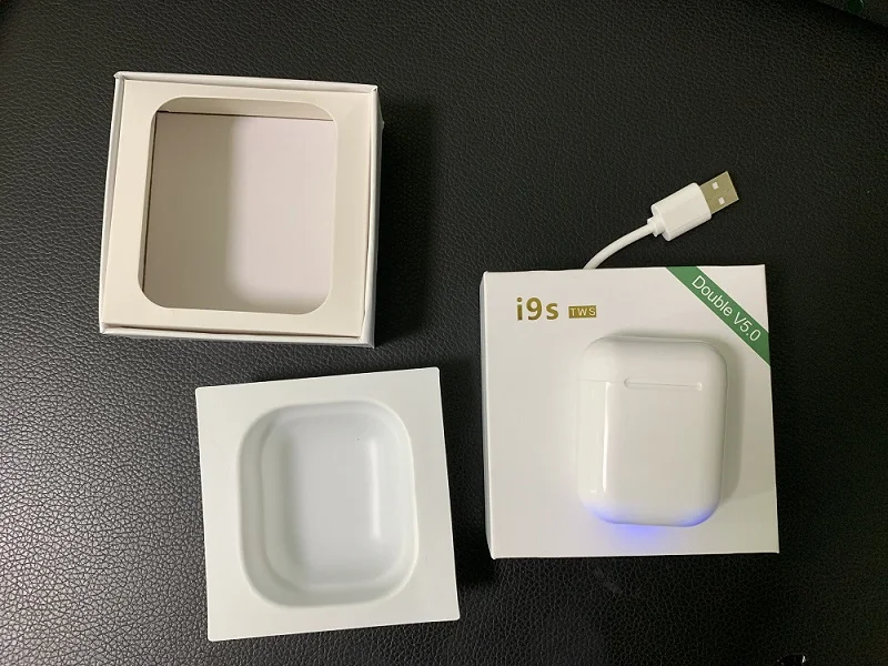i9s Новинка i10s i10 tws Bluetooth i7s tws наушники i9s беспроводные наушники i11 tws наушники гарнитура с зарядным устройством для всех мобильных телефонов - Цвет: i9s