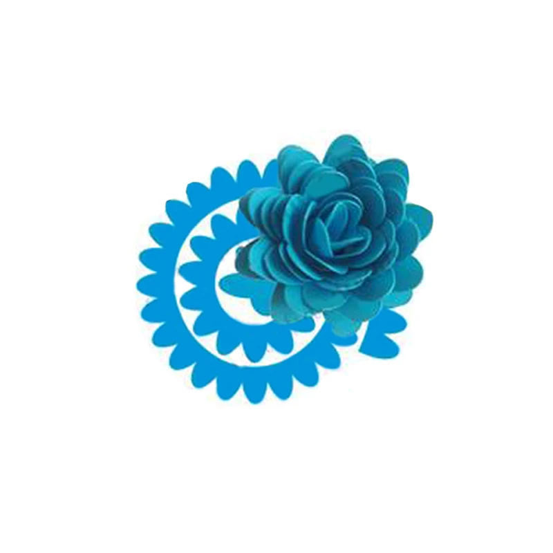 ミックスフラワーレース異なる種サークルスパイラル金属切削ダイスdiy