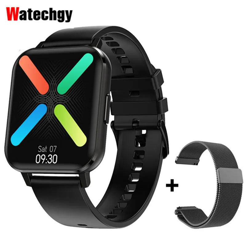 

Watechgy DTX Smart Watch 1.78 inch HD Screen Heart Rate Monitor Fitness Tracker IP68 Waterproof Watch for Apple Sport Watch