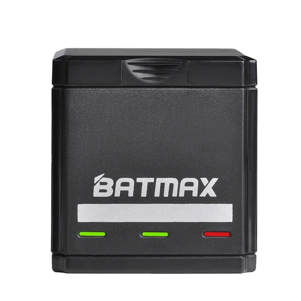 Batmax для GoPro 7 полный декодированный черный аккумулятор+ USB тройное зарядное устройство с портом type C для GoPro7 Gopro 6 5 Gopro 8 Экшн-камера