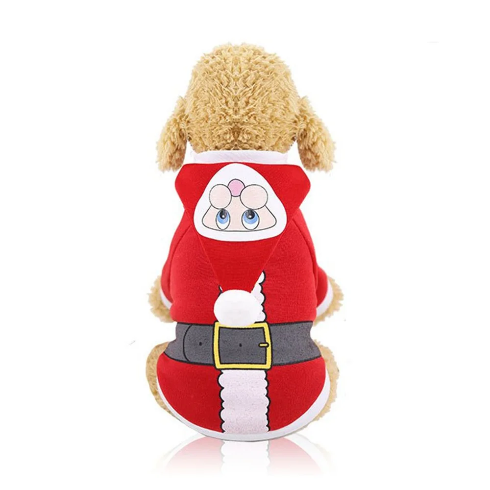 Рождественская Одежда для собак, пальто, узор на Хэллоуин, украшение для питомца, собака, дерево, зимняя Рождественская одежда, милое пальто, зима, осень - Цвет: TYPE 3