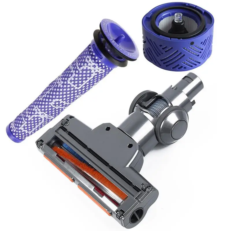 Предварительно и задний фильтр Электрический пол головка щетка для Dyson V6 триггер пылесос