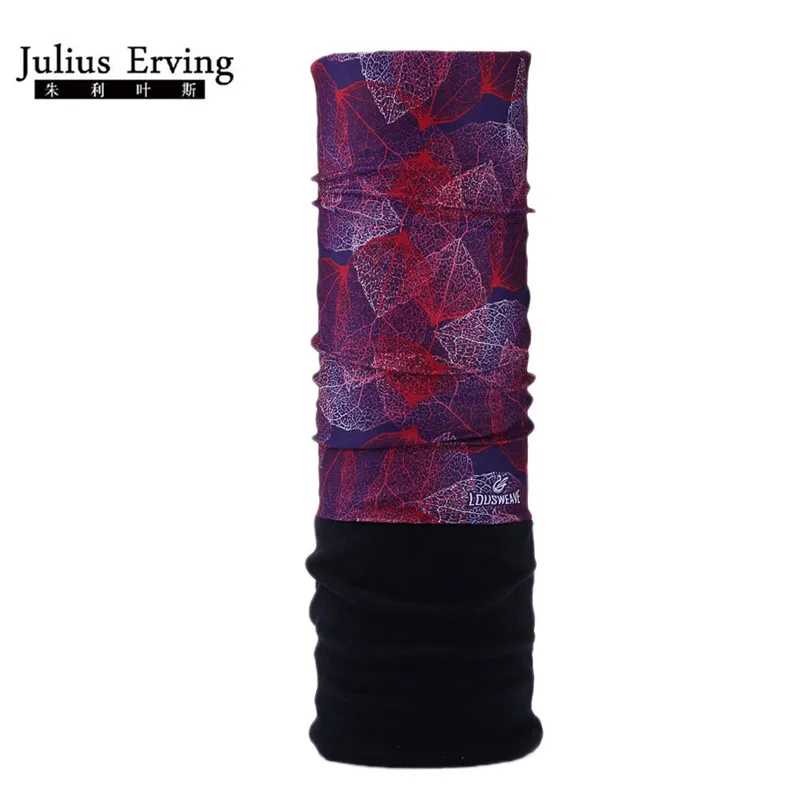 

Winter Outdoor Sport Double Layers Fleece Bandanas 25*68cm Magic Tube Scarf Neck bandana Warmer Multi Function Polar Headwear