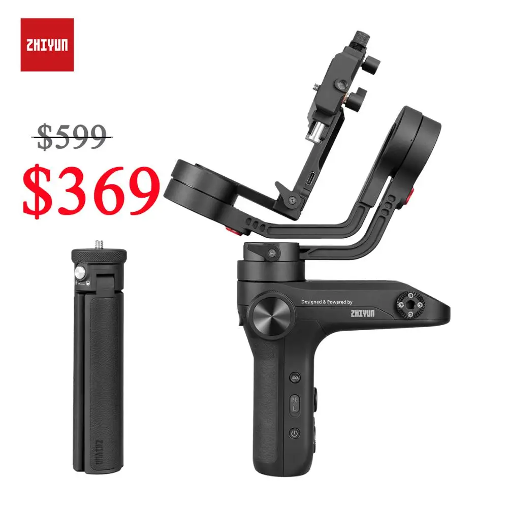 ZHIYUN официальный weewell LAB 3 осевой стабилизатор передачи изображения для Sony/Nikon