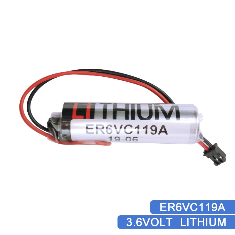 10 шт. оригинальный ER6V119A ER6V119B для робота PLC батарея ER6V 3 6 V литиевая Сделано в Японии
