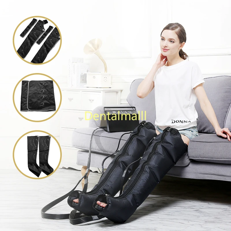 

Infrared Therapy Air Compression Leg Massager Arm Waist Circulation Pneumatic Air Wraps Relax Pain Relief