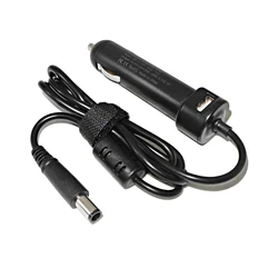 Laptop DC Power Car Adapter Charger 19.5V 4.62A 90W for Dell Latitude E6320 E6330 E6400 E6410 E6420 E6430 5.1V 2.1A USB Port