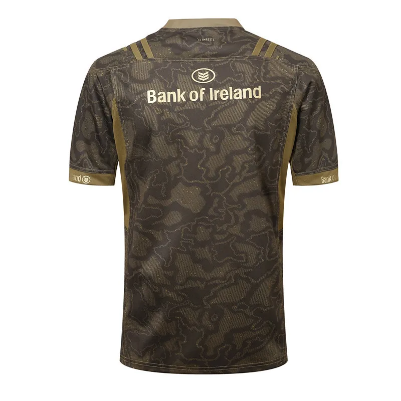 18-19 Leinster домашний оливковый трикотаж 18-19 Leinster Home Rugby Jersey