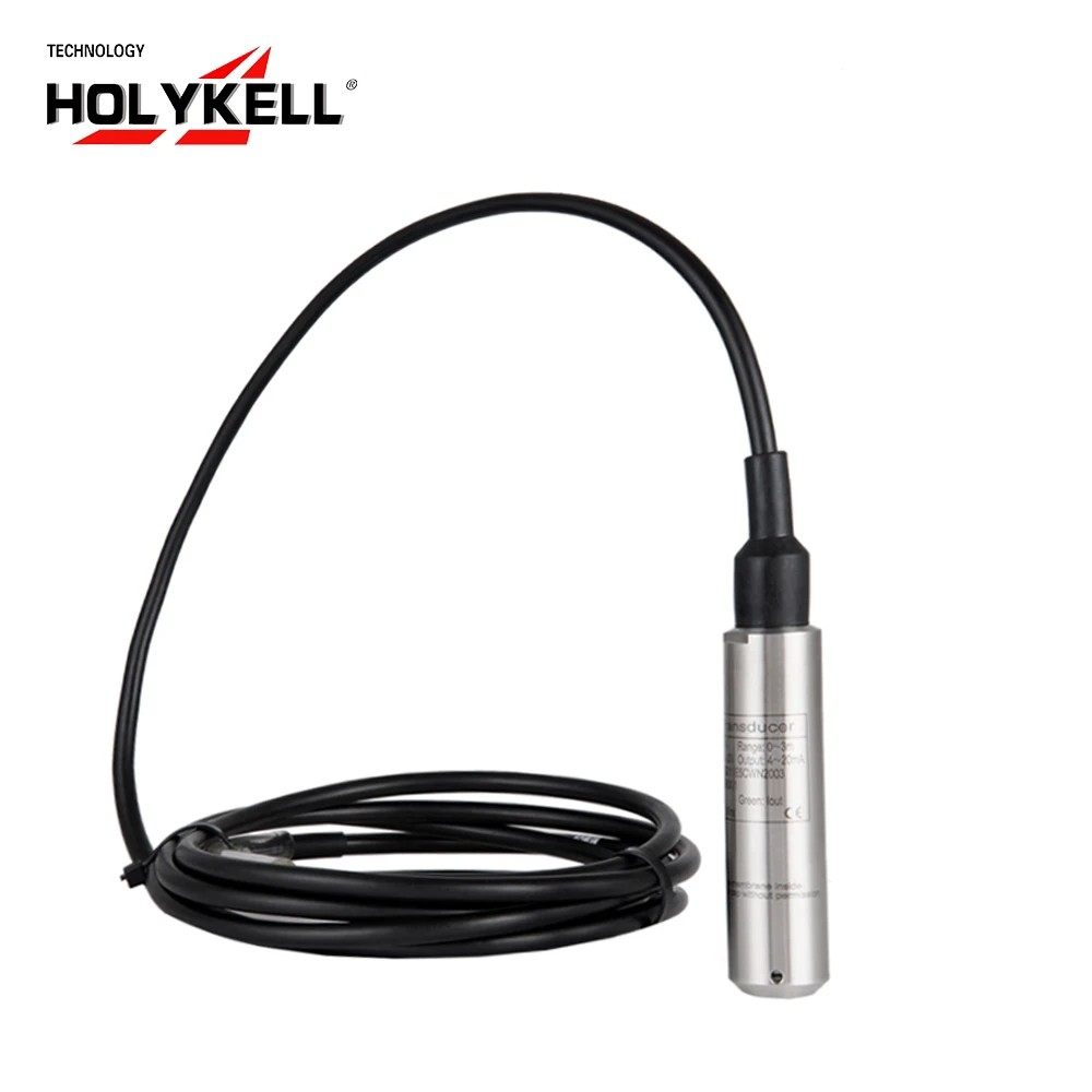 

Holykell factory submersible ammonia liquid level measurement pressure level sensor