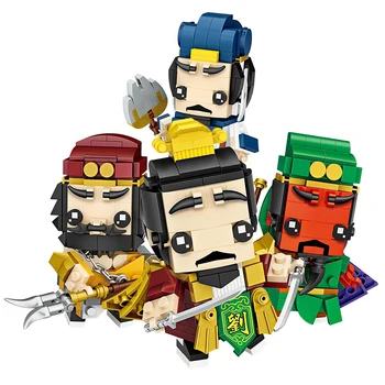 

LOZ Mini Blocks General of Ancient China Guan Gong.Three Kingdoms Action Figures Toy Kids Assembly chinese culture Xmas Toy 1454