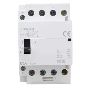 

AC Contactor Automatic 3P63A 220V 50Hz Household Din Rail 3NO
