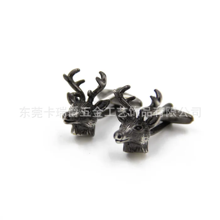 

New Products Fun Sheep's Head Modeling Cufflinks Sleeve Nail Men French Shirt Cuff Foreign Trade Clothing Cufflinks Sleeve Nail