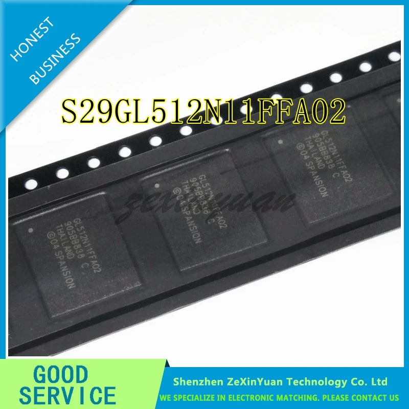 5 шт./лот S29GL512N11FFA02 GL512N11FFA02 BGA широко используемые чипы для автомобильного