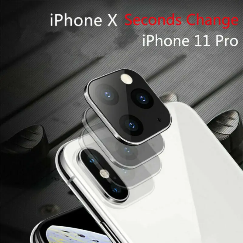 Защитная пленка для объектива камеры iPhone X/XS MAX Seconds Change На i 11 Pro Max|Чехлы пультов| |