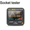 Digital Socket Tester  Smart LCD Outlet checker NCV Test Voltage Detector EU US UK Plug Ground Zero Line RCD Check 1