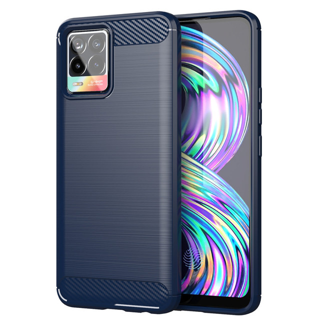 OPPO Realme 8 Case For Realme 8 Cover Funda Coque Soft Silicone Shockproof Phone Bumper For Realme 8