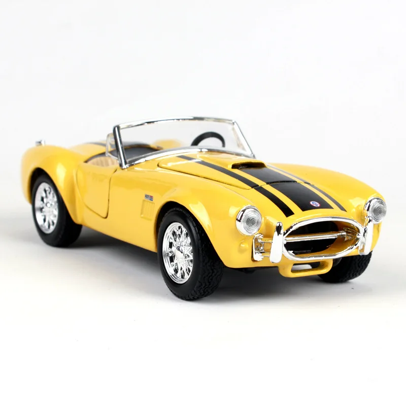 Гоночная трансформерная модель автомобиля Maisto 1:24 1965 Shelby Cobra из сплава украшение