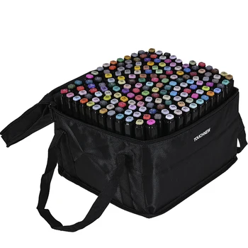 

TouchFive Art Marker Set 30/40/80/168 Colors Alcohol Base Markers manga Sketch Drawing Marker Pen For Dual Headed Tip Pen
