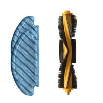

Roller Brush & 2PC Cleaning Mop Cloth For Ecovacs Deebot T8 Robot Vacuum Cleaner Household Electrical Appliance