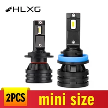 1 пара Turbo H7 светодиодный лампы 12V Автомобильные фары H4 HB3 9005 HB4 9006 9005 светодиодный лампы 6000 К Автомобильные фары светодиодный H7 H11 H8 H9 авто фары