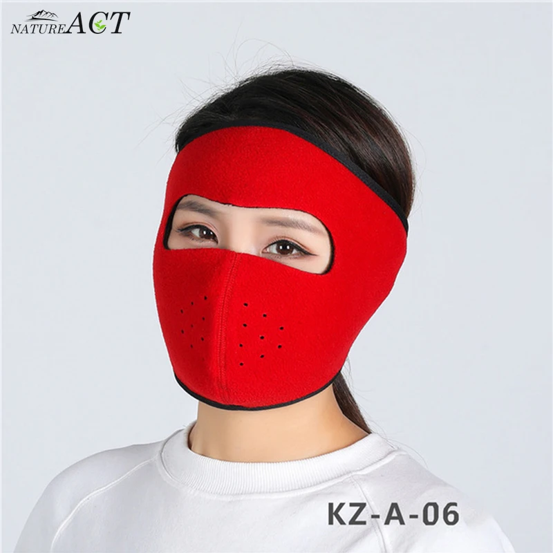 NATUREACT Лыжная маска для зимнего катания на лыжах, бега, спорта, Теплый Лыжный Велоспорт, лыжная полумаска для лица, зимняя женская мужская маска для лица, Зимняя Маска