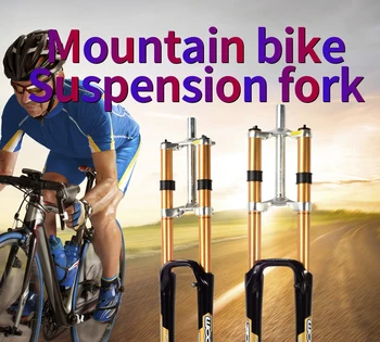 

Taiwan ZOOM suspension front fork shoulder DH front fork disc brake 26 inch 27 inch mountain bike downhill AM barrel shaft