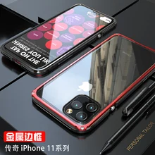 Бронированный металлический чехол с алюминиевой рамкой для iPhone