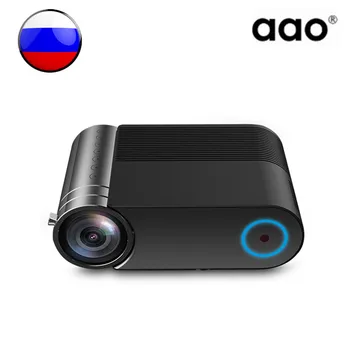 

AAO new YG420/YG421 HD LED projector YG-420/YG-421home office Wifi Multi Screen Video Beamer 1080P Projector Shipping from Rus