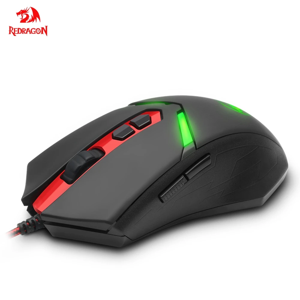Игровая проводная USB мышь Redragon NEMEANLION M602 3200 точек/дюйм 7 кнопок эргономичный для