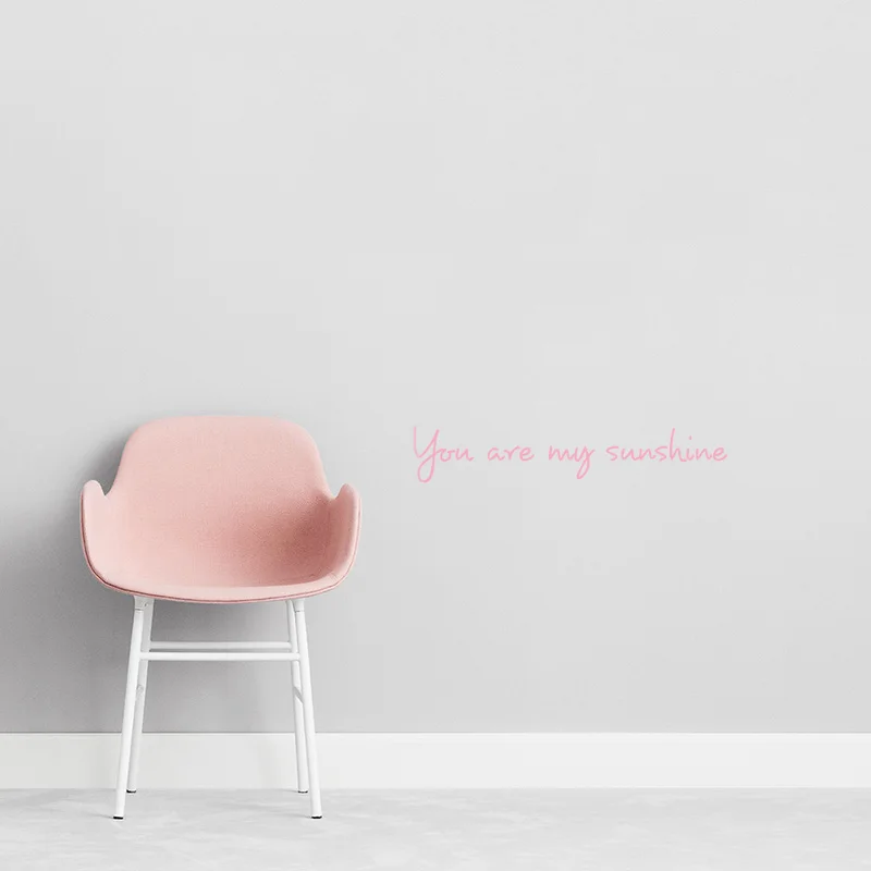 Usted Es Mi Sol Cita Etiqueta De La Pared Decoracion De La