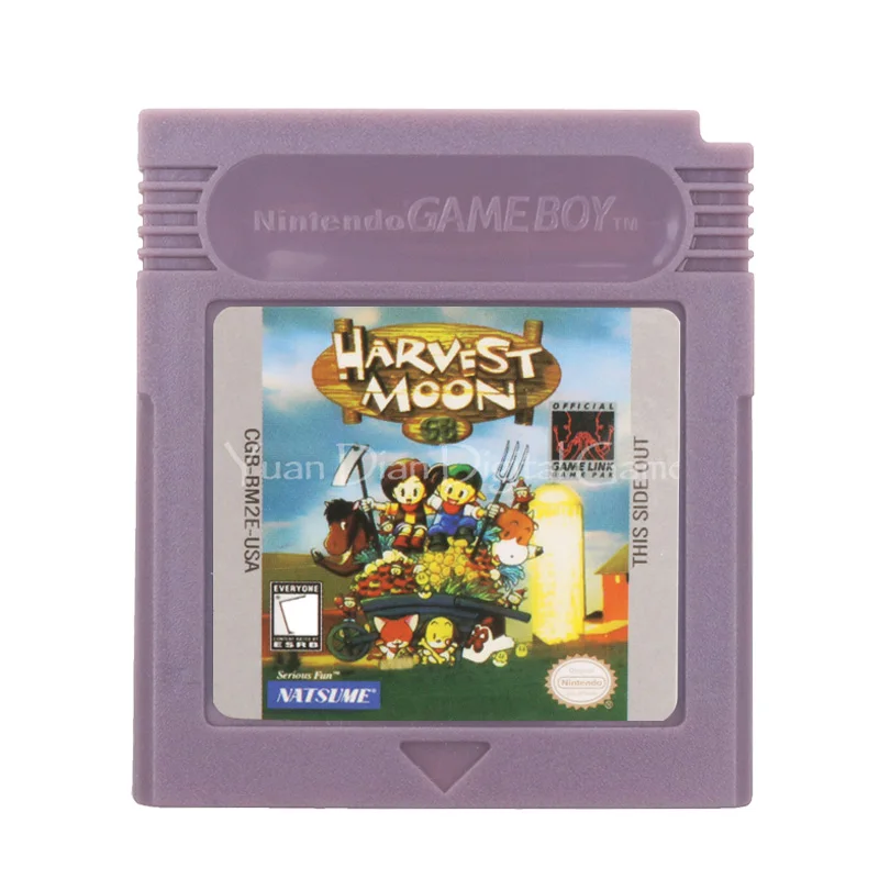 

For Nintendo GBC Video Game Cartridge Console Card Harvest Moon English Language Version