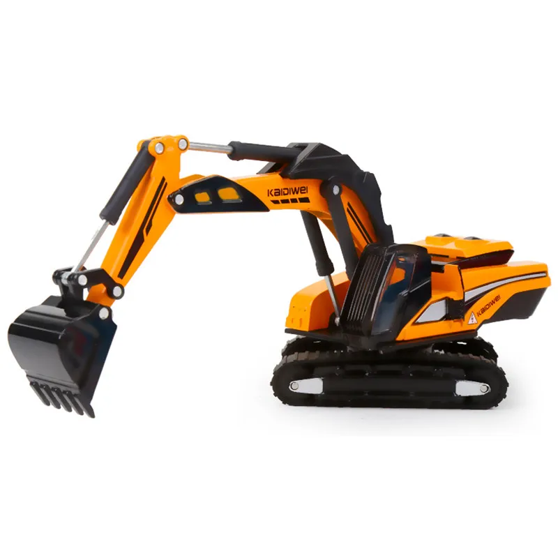 

Exquisite 1:87 excavator alloy model,die-cast metal engineering model toy,simulation children's collection gift,free shipping